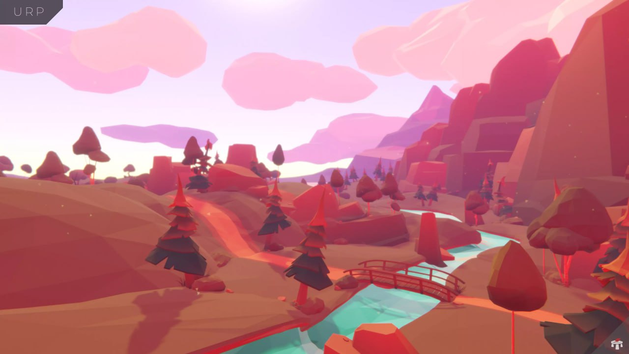 Low Poly Series: Landscape📱 - изображение 3